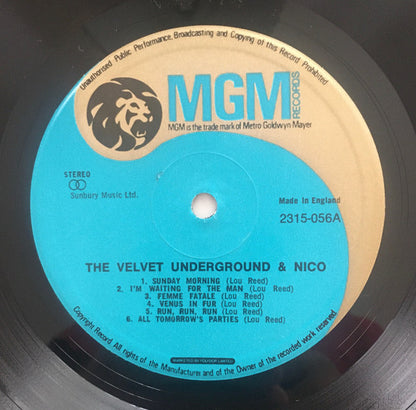 The Velvet Underground & Nico – The Velvet Underground & Nico – LP Gatefold