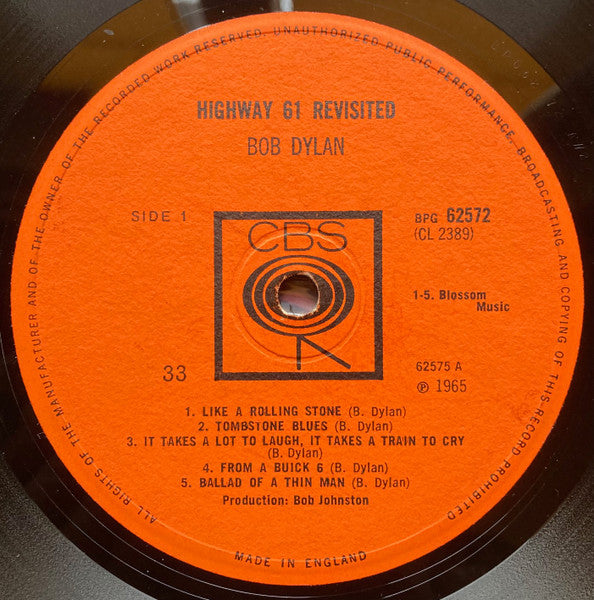 Bob Dylan – Highway 61 Revisited
