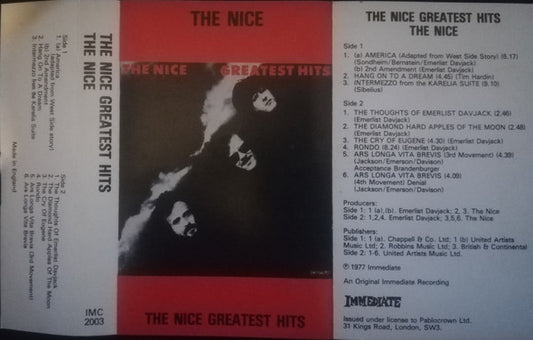 The Nice – The Nice Greatest Hits – Cassette