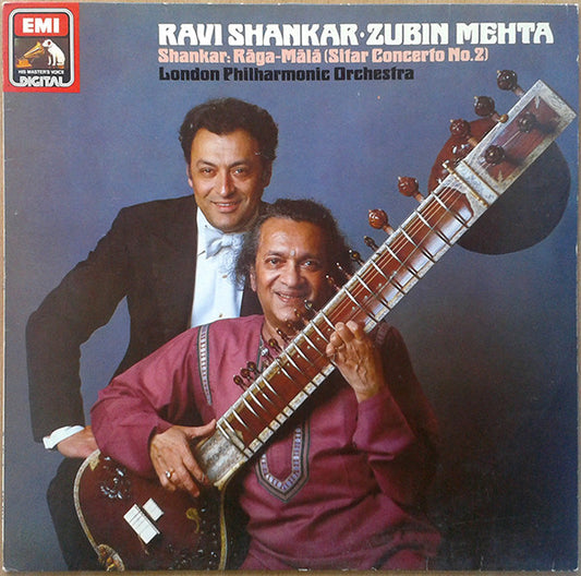 Ravi Shankar And Zubin Mehta And London Philharmonic Orchestra – Raga Mala (Garland Of Ragas) – LP