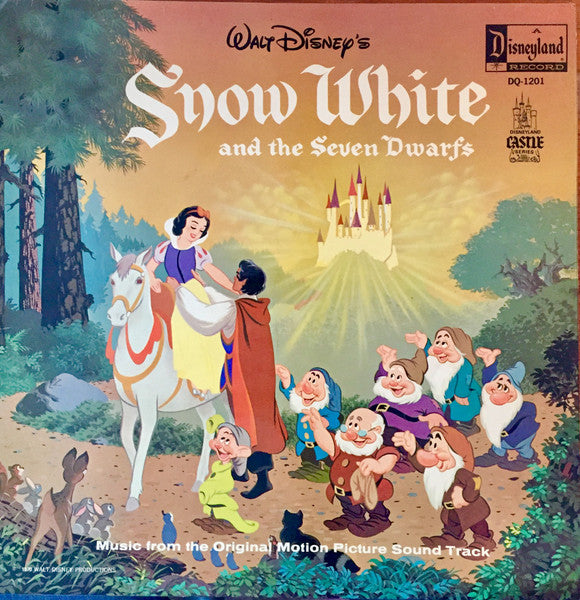 Various – Walt Disney's Snow White and The Seven Dwarfs (Music from the Motion Picture Sound Track) – LP