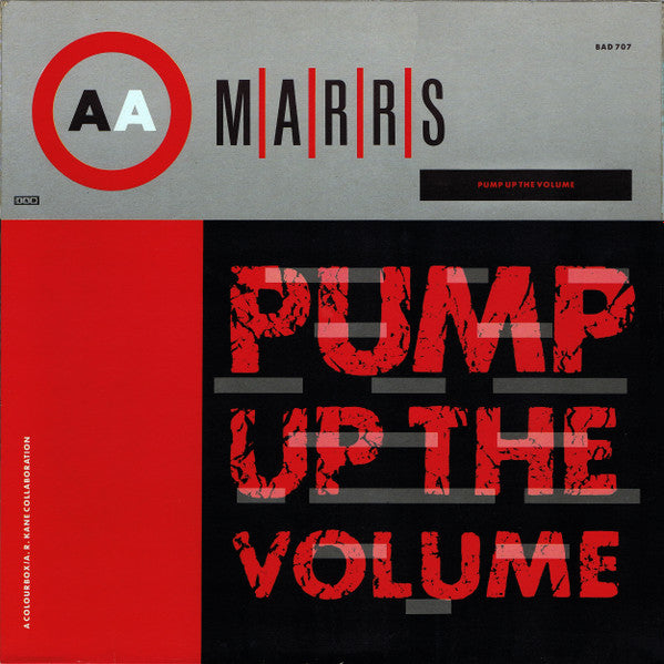 M|A|R|R|S – Pump Up The Volume – 12”