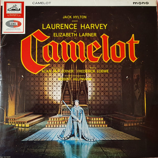 Jack Hylton, Laurence Harvey, Elizabeth Larner, Alan Jay Lerner, Frederick Loewe, Robert Helpman – Camelot – LP