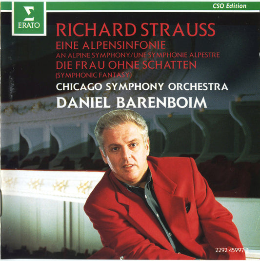 Richard Strauss, Chicago Symphony Orchestra, Daniel Barenboim – Eine Alpensinfonie / Die Frau Ohne Schatten – CD
