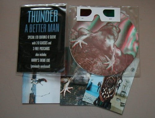 Thunder – A Better Man – 7” limited edition + 3D glasses
