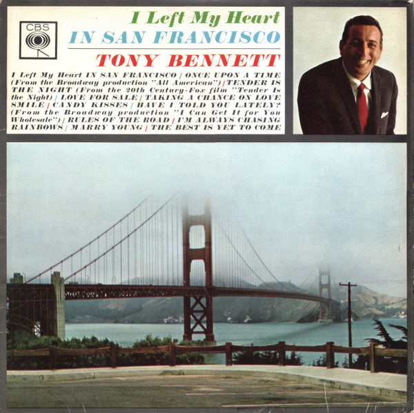 Tony Bennett – I Left My Heart In San Francisco – LP