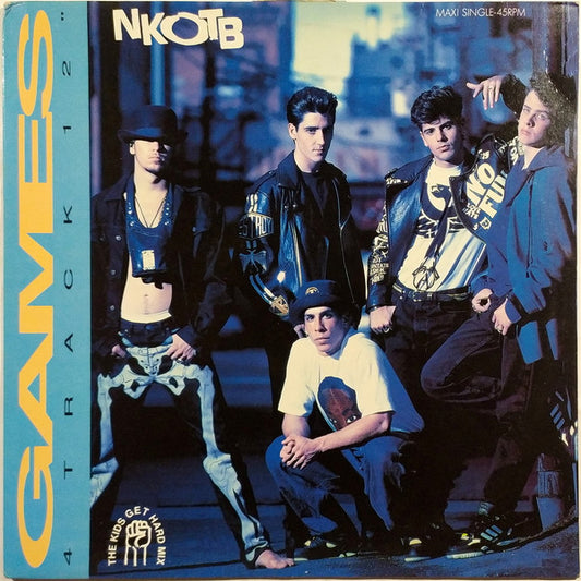 New Kids On The Block – Games (The Kids Get Hard Mix) – 12"