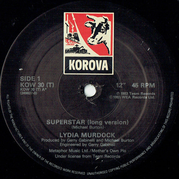 Lydia Murdock – Superstar 12"