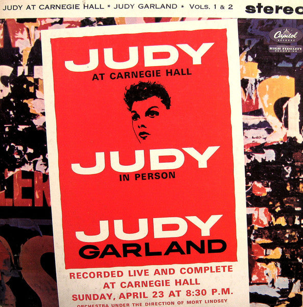 Judy Garland – Judy At Carnegie Hall - Judy In Person – 2LP