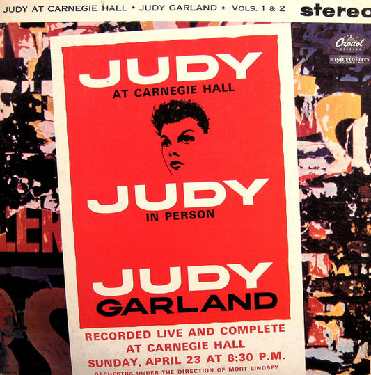 Judy Garland – Judy At Carnegie Hall - Judy In Person – 2LP