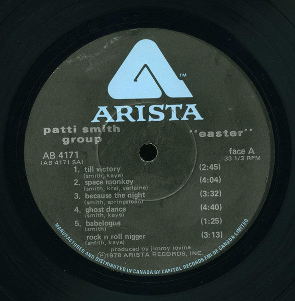 Patti Smith Group – Easter – LP