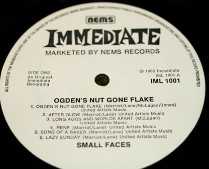 Small Faces – Ogdens' Nut Gone Flake – LP reissue circular sleeve