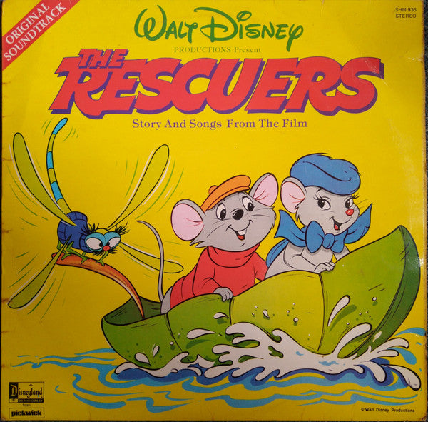 Walt Disney Productions – The Rescuers – LP