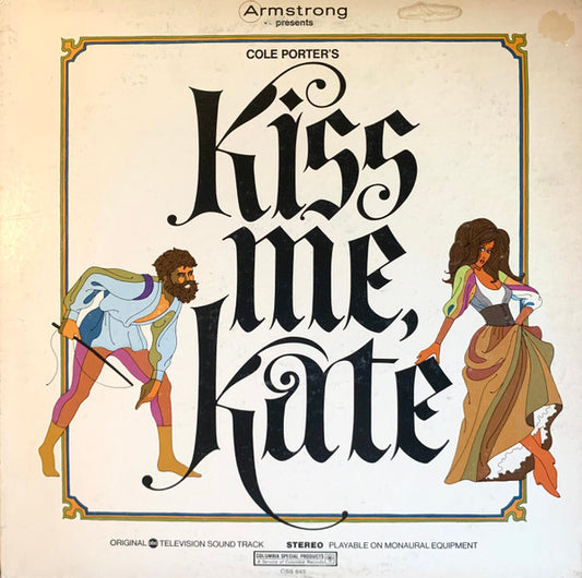 Various – Armstrong presents Cole Porter's Kiss Me, Kate (Original ABC Television Soundtrack) – LP