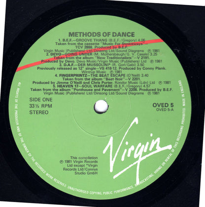 Various – Methods of Dance – LP