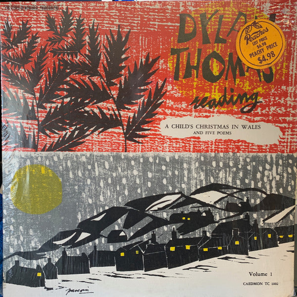 Dylan Thomas – Reading Volume 1 – LP