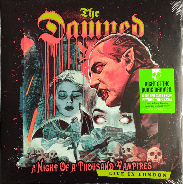 The Damned – A Night Of A Thousand Vampires (Live In London) – 2LP glow in the dark vinyl