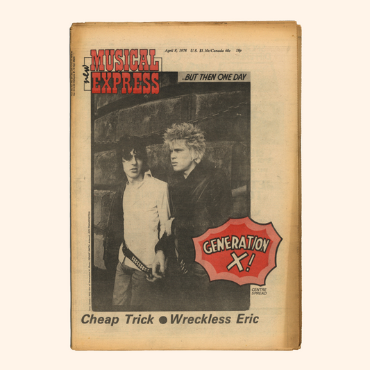 NME – 8 April 1978 (Generation X)