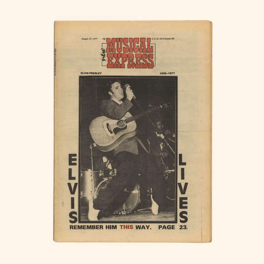 NME – 27 August 1977 (Elvis Presley)