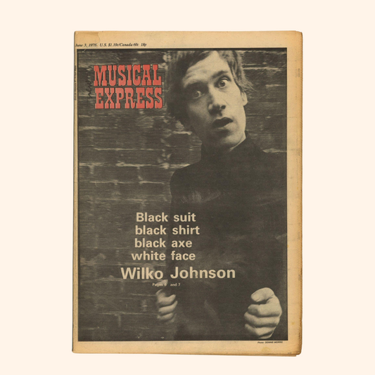 NME – 3 June 1978 (Wilko Johnson)