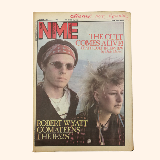 NME – 4 June 1983 (Death Cult)