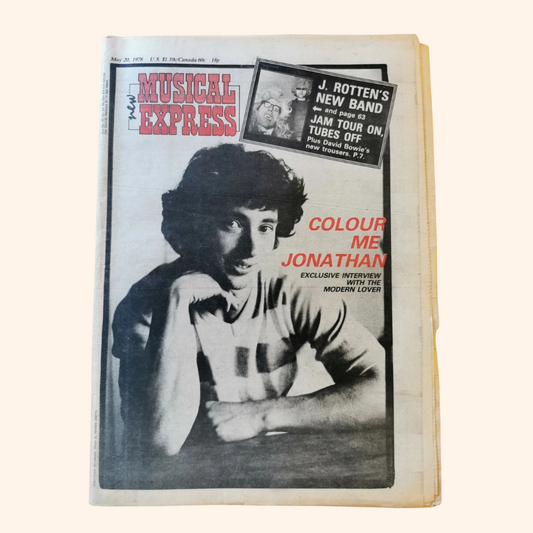 NME – 20 May 1978 (Jonathan Richman)