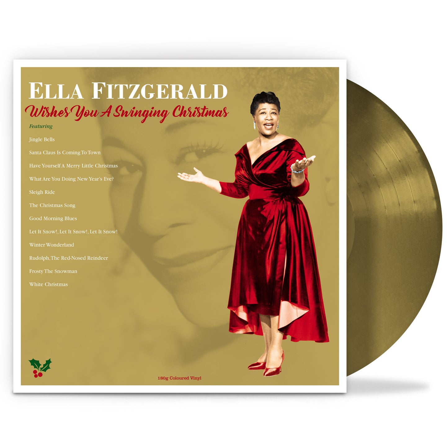 Ella Fitzgerald – A Swinging Christmas (gold vinyl)