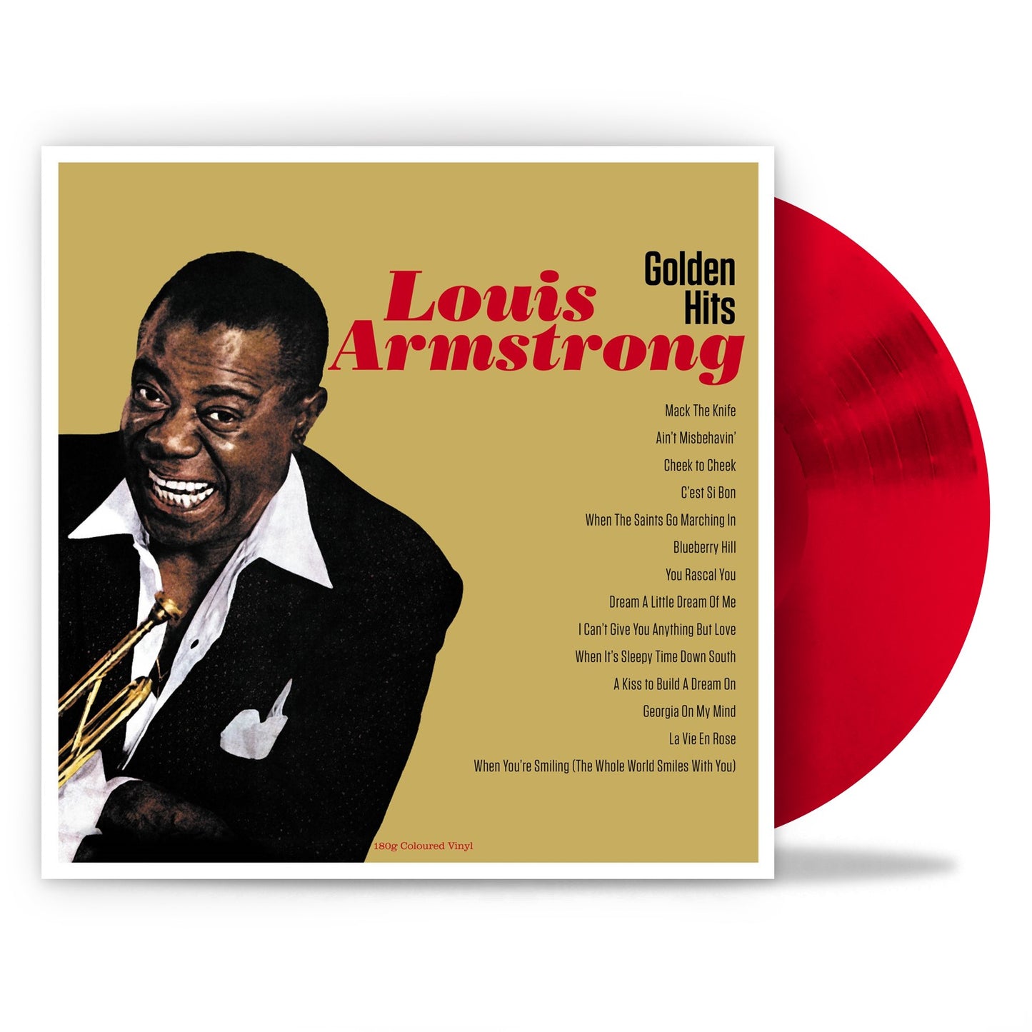 Louis Armstrong – Golden Hits – LP red vinyl