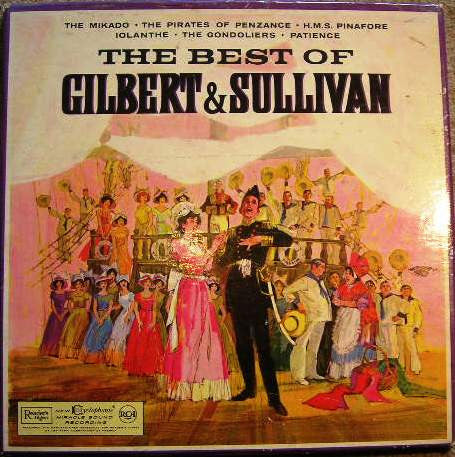 Gilbert & Sullivan \ Royal Philharmonic Orchestra, James Walker (3) – The Best of Gilbert & Sullivan – 3LP box set