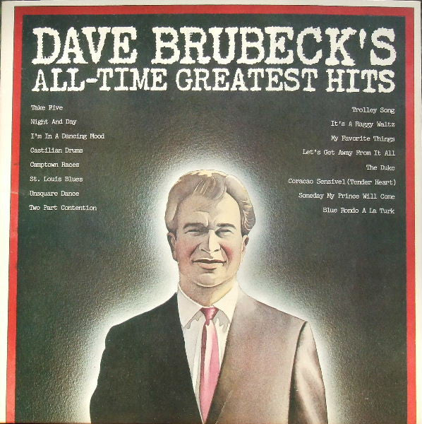 Dave Brubeck – Dave Brubeck's All Time Greatest Hits – 2LP