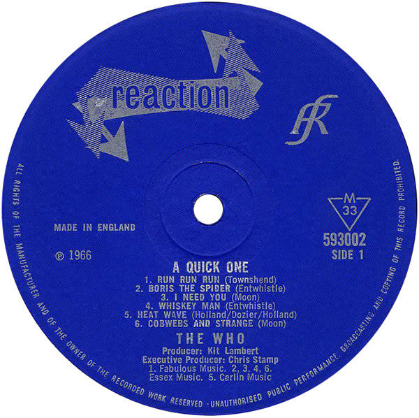 The Who – A Quick One – LP