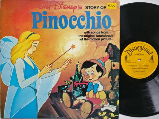 Various – Walt Disney's Pinocchio – LP