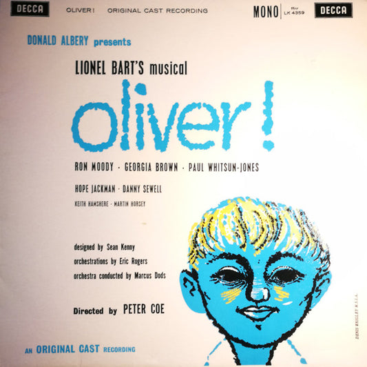 Lionel Bart, Original London Cast – Oliver! – LP