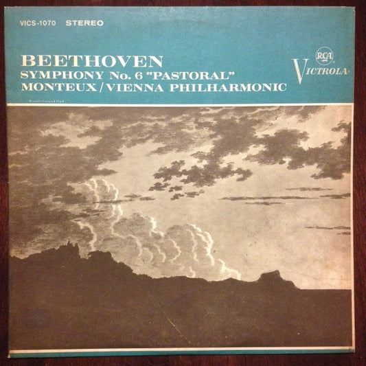 Ludwig van Beethoven, Pierre Monteux, Wiener Philharmoniker – Beethoven, Symphony No. 6 "Pastoral", Monteux / Vienna Philharmonic – LP