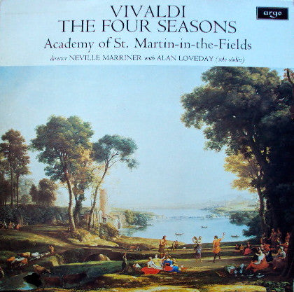 Antonio Vivaldi, The Academy Of St. Martin-in-the-Fields, Sir Neville Marriner, Alan Loveday – The Four Seasons – LP