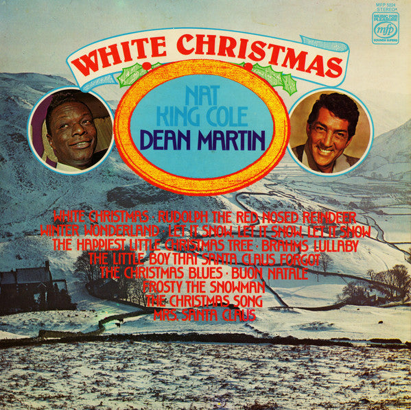 Nat King Cole & Dean Martin – White Christmas – LP