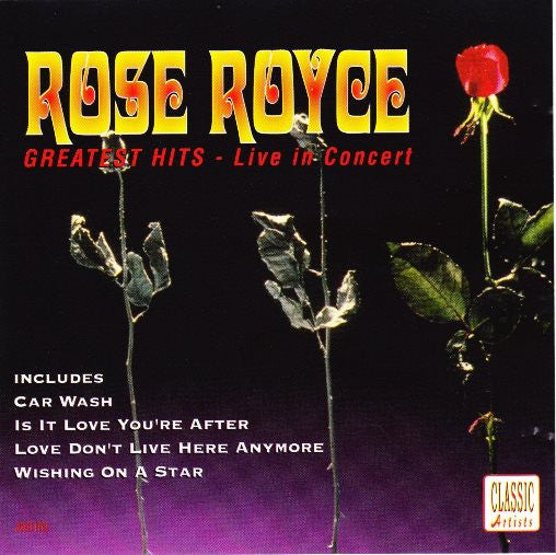 Rose Royce – Greatest Hits - Live In Concert