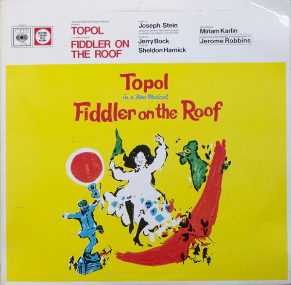 Topol – Fiddler On The Roof – LP