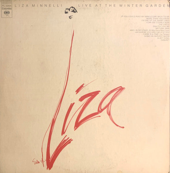 Liza Minnelli – Live At The Winter Garden – LP
