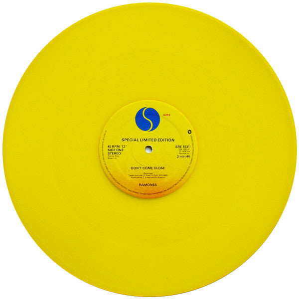 Ramones – Don't Come Close – LP yellow vinyl