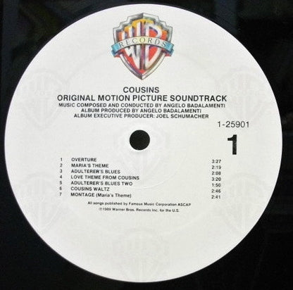 Angelo Badalamenti – Cousins (Original Motion Picture Soundtrack) – LP