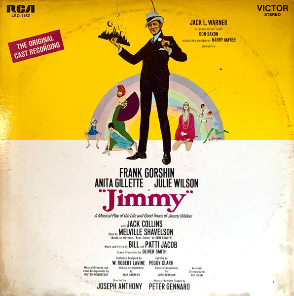 Frank Gorshin, Anita Gillette, Julie Wilson – Jimmy (Original Cast Recording) – LP