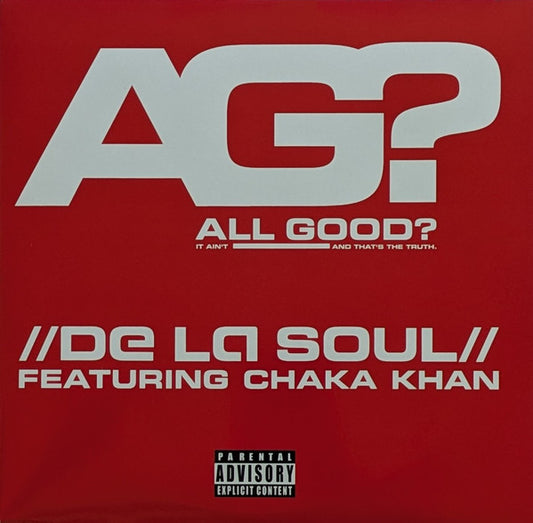 De La Soul - Red Vinyl – All Good?/Oooh.