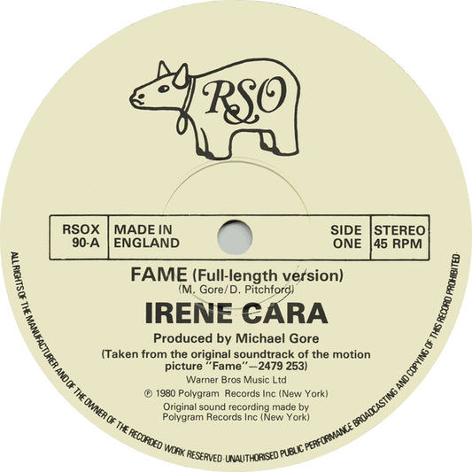Irene Cara – Fame 12"