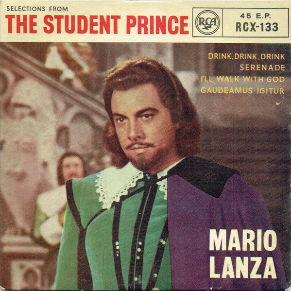 Mario Lanza – Selections from The Student Prince – 7" EP