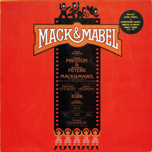 David Merrick presents Robert Preston & Bernadette Peters – Mack & Mabel – LP