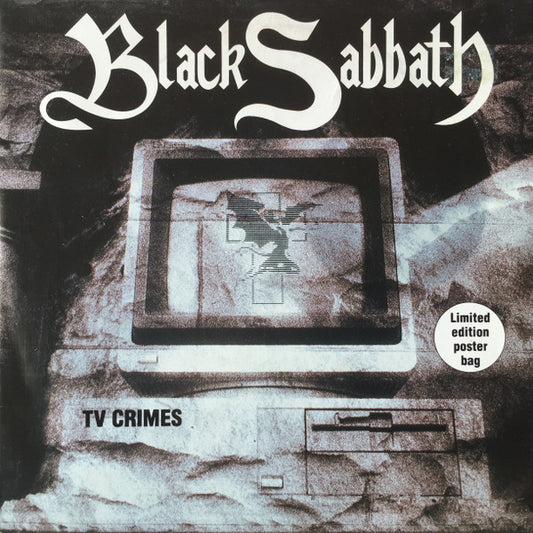 Black Sabbath – TV Crimes – 7” poster bag