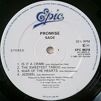 Sade – Promise