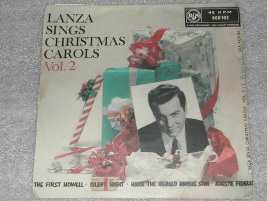 Mario Lanza – Lanza Sings Christmas Carols Vol.2 – 7" EP