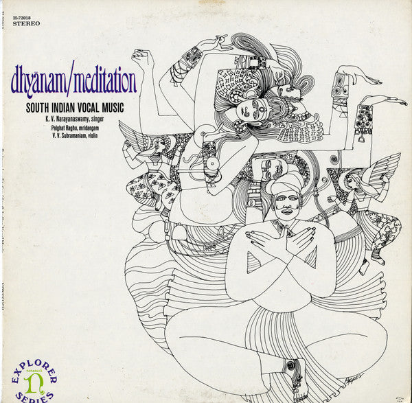 Palghat Raghu, V.V. Subramaniam, K. V. Narayanaswamy – Dhyānam/Meditation: South Indian Vocal Music – LP